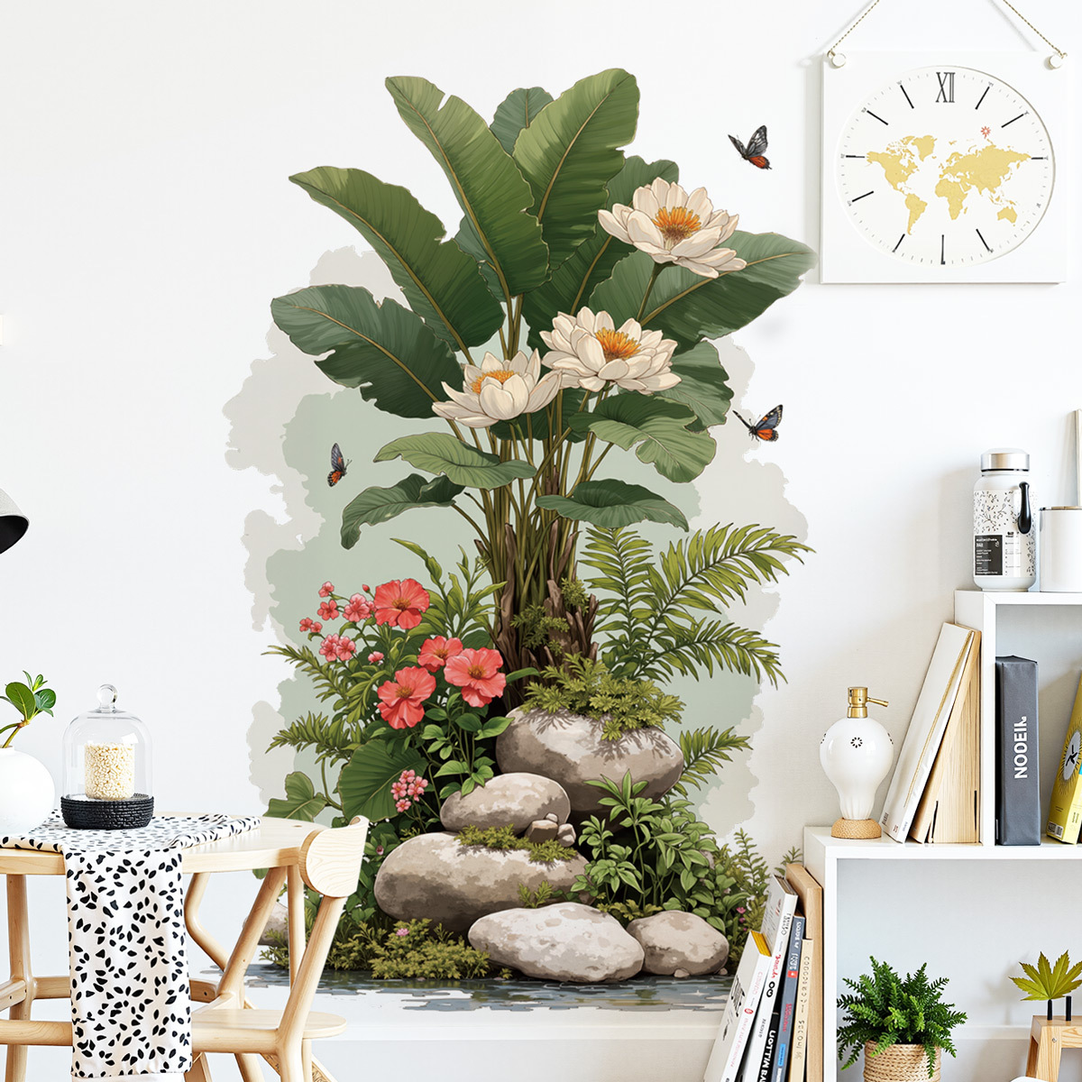 Large Size Green Plant Wall De - Sustainable Living Eco Friendly ulasan dan harga
