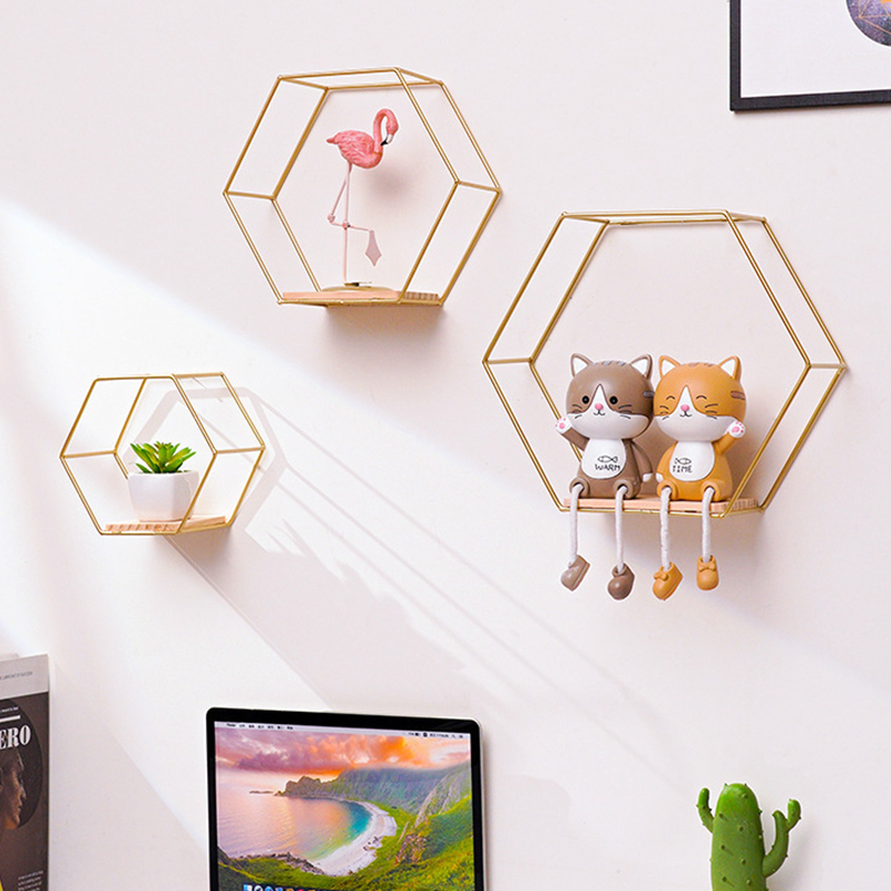 3Pcs/Set Hexagon Shape Iron Wa - Sustainable Living Eco Friendly ulasan dan harga