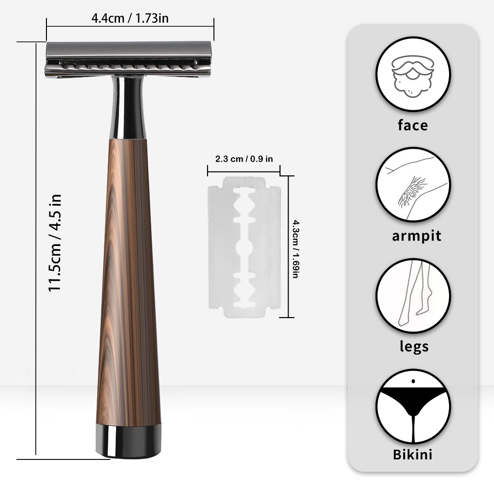 Professional Men's Double Edge - Safety Razor Handle ulasan dan harga