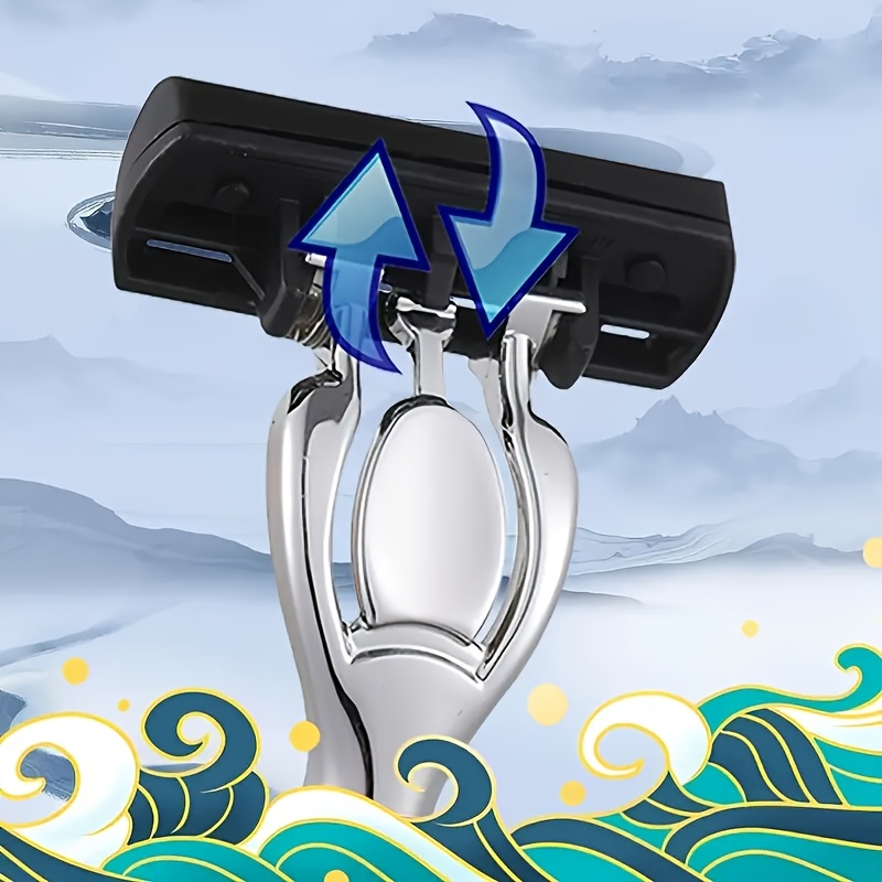 1 Handle + 3/12/36 Blades/ Men - Safety Razor Handle ulasan dan harga