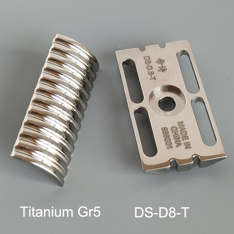 Dscosmetic D8 Brass/Ti/316 Sta - Safety Razor Handle ulasan dan harga