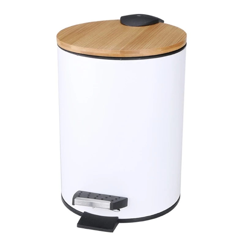 3/5L Wooden Flip Step Trash Ca - Sustainable Living Eco Friendly ulasan dan harga
