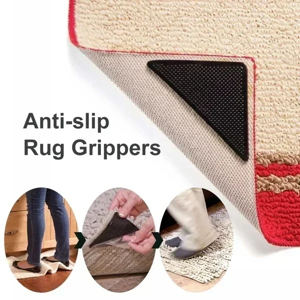 4-Piece Silicone Carpet Carpet - Sustainable Living Eco Friendly ulasan dan harga