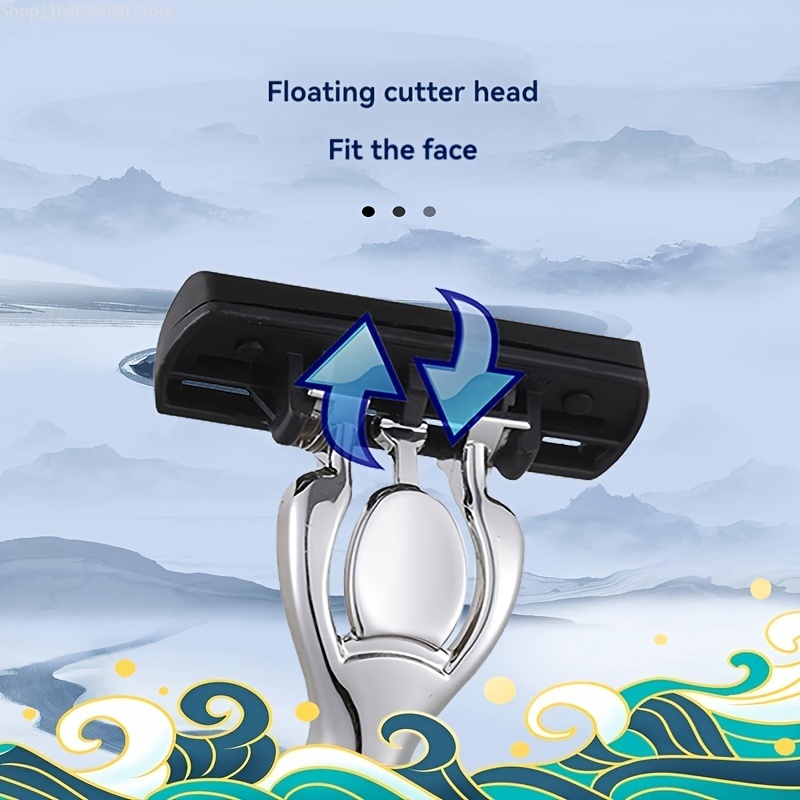 2026hot 6-Layers Safety Razor  - Safety Razor Handle ulasan dan harga