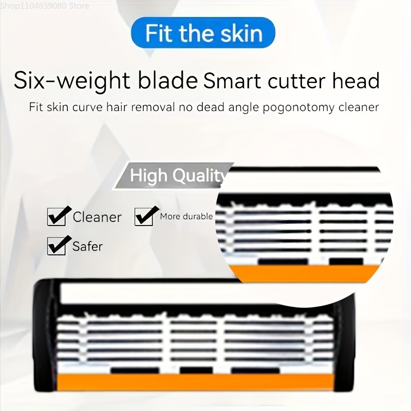 2026hot 6-Layers Safety Razor  - Safety Razor Handle ulasan dan harga