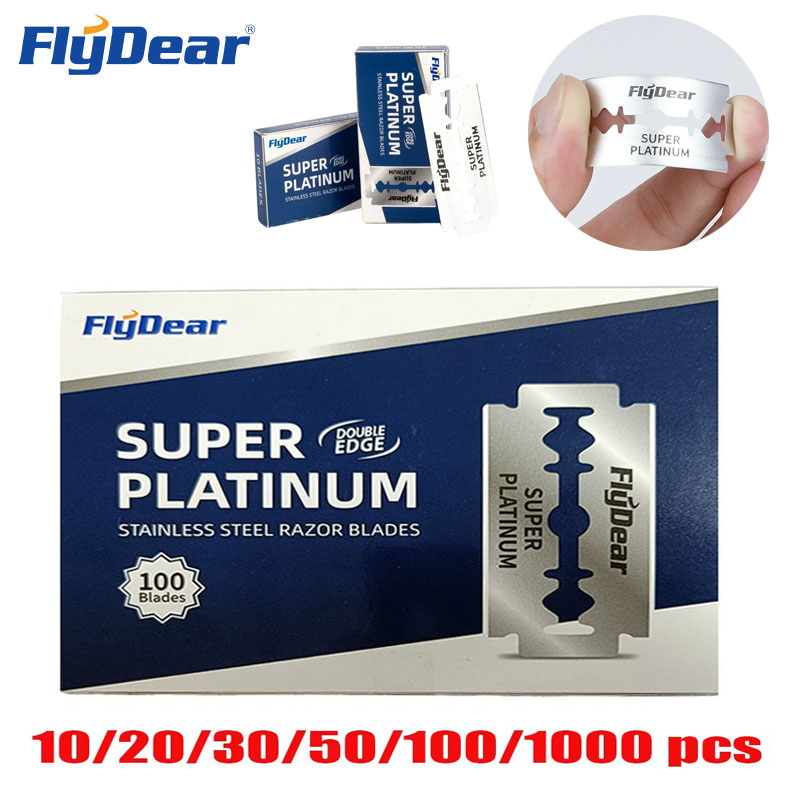 FLYDEAR 10-1000 PCS Stainless  - Safety Razor Handle ulasan dan harga