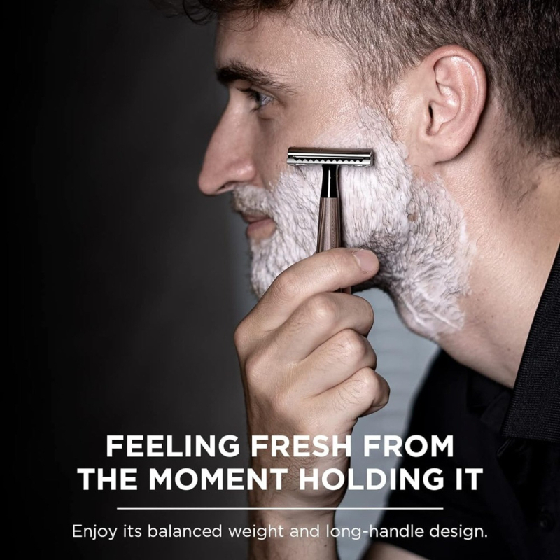 Advanced Double Edge Safety Ra - Safety Razor Handle ulasan dan harga