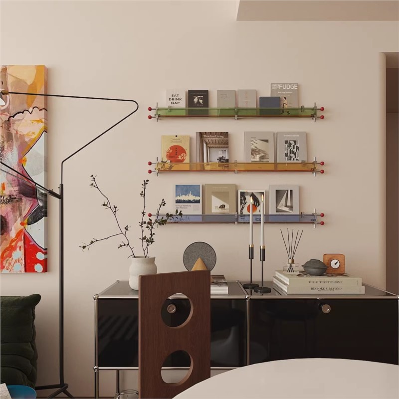 Wall Mounted Display Rack Book - Sustainable Living Eco Friendly ulasan dan harga