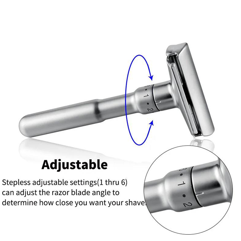 Mingshi Adjustable Safety Razo - Safety Razor Handle ulasan dan harga